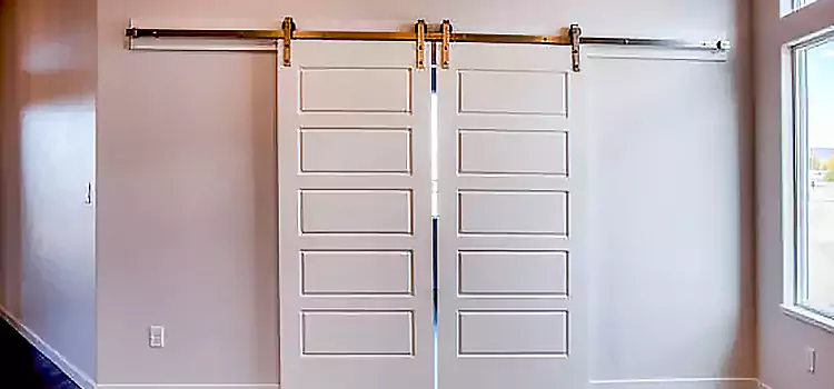 Glass Barn Door with Installation Hardware Kit Menifee